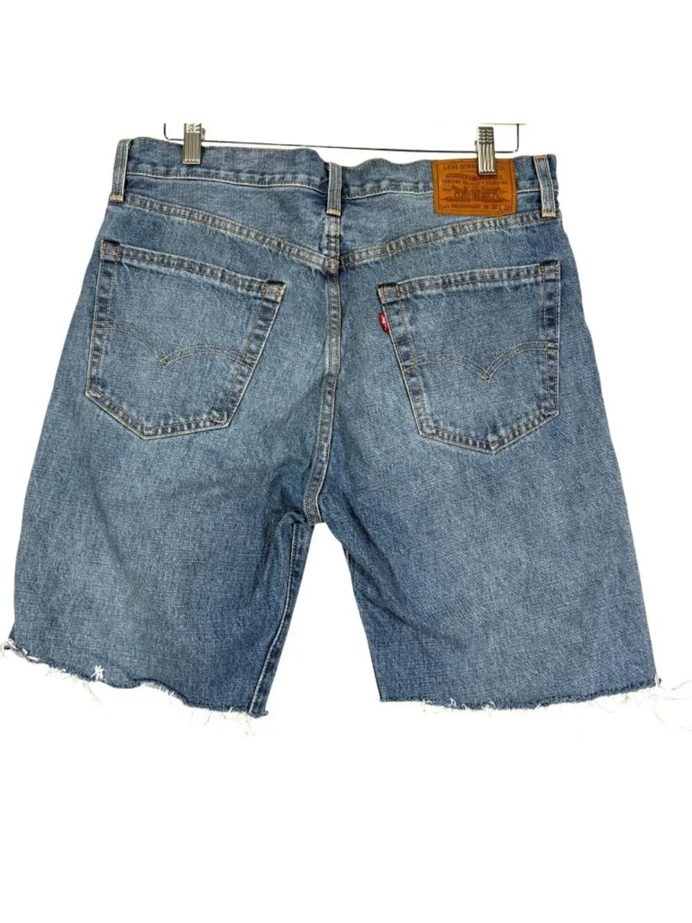 Levi's Mens Selvedge Denim Jorts Jean Shorts Size 32